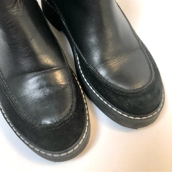 FINAL SALE & Other Stories Black Ankle Boots - Picture 4 of 14